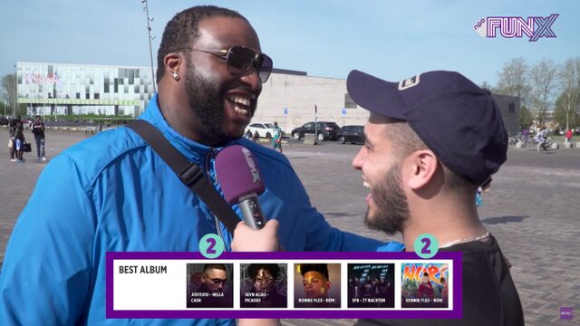 Straatreport: Wie moet volgens Amsterdammers een FunX Music Award winnen?