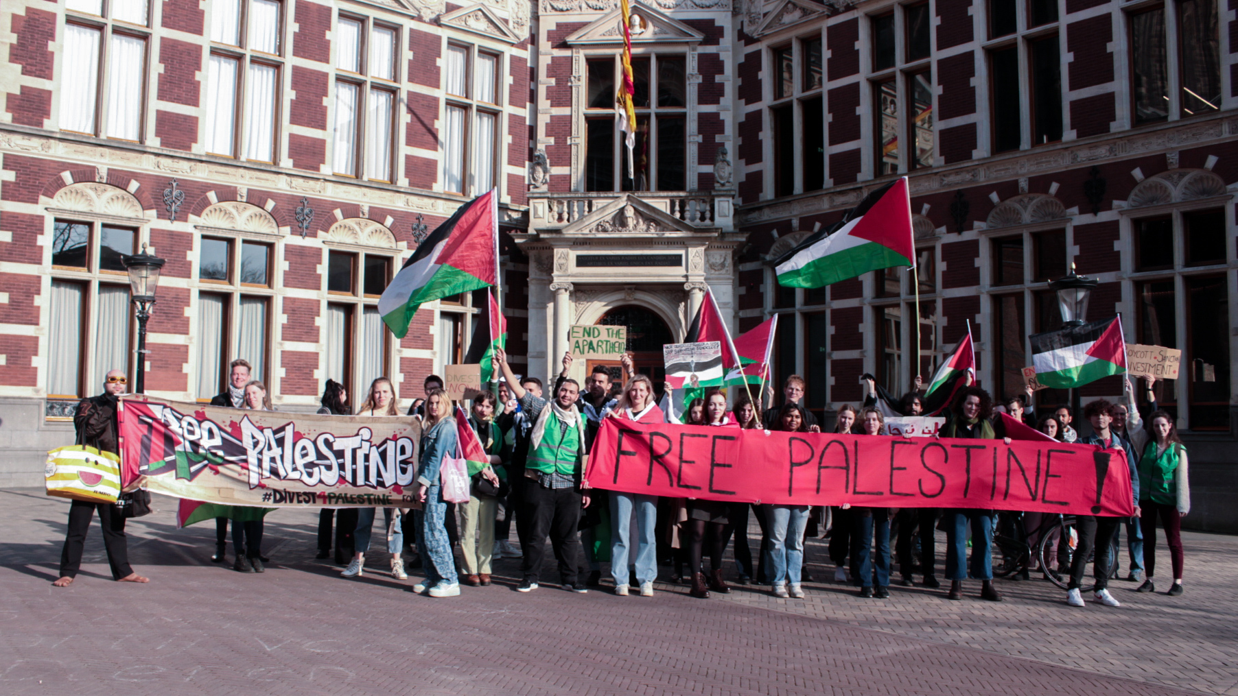 Studenten tegen Israëlische apartheid Studenten tegen Israëlische apartheid