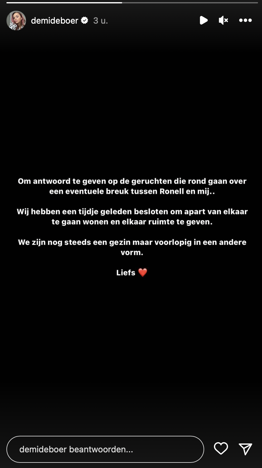 Verklaring Demi de Boer