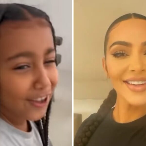 Kim Kardashian belachelijk gemaakt door dochtertje North om 'neppe stem' in video