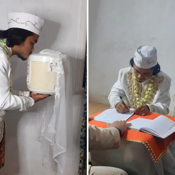 Man trouwt met rijstkoker, maar scheidt alweer na vier dagen