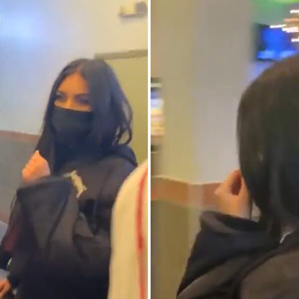 Man vertelt Kim Kardashian dat Ye "veel beter is" terwijl ze langsloopt