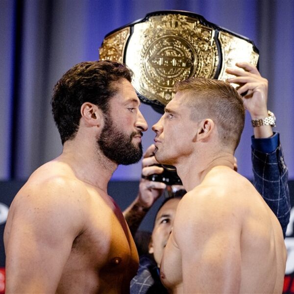 GLORY onderzoekt trappende beweging van Jamal Ben Saddik richting Rico Verhoeven