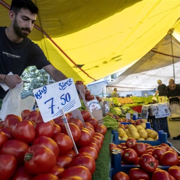 Inflatie in Turkije stijgt tot boven de 80 procent