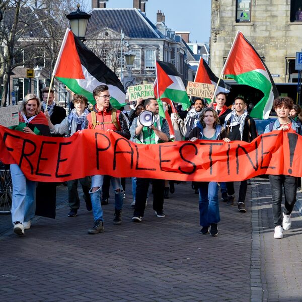 Studenten tegen Israëlische apartheid: "Palestijnse mensenrechten staan niet ter discussie"