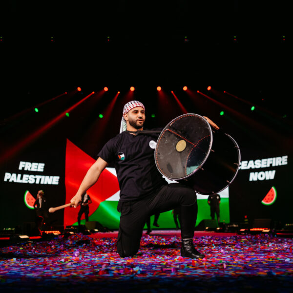 Dit is waarom FunX een eerbetoon aan Palestina bracht tijdens de FMA's