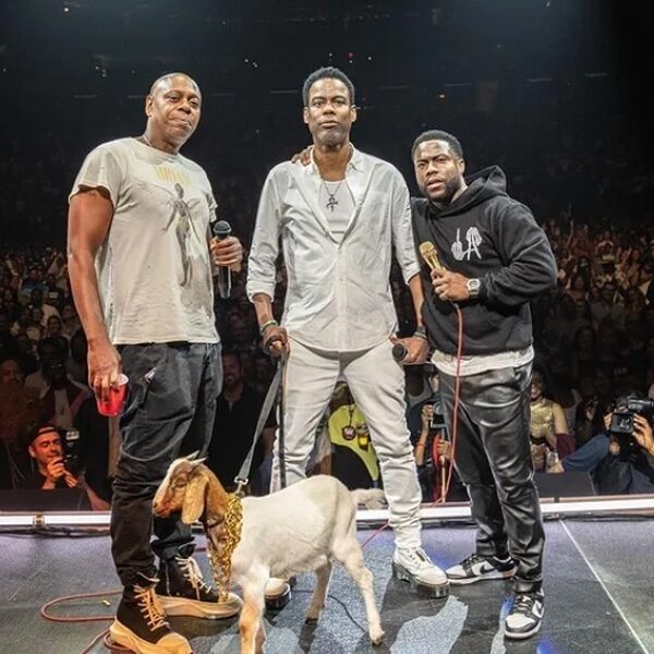 Kevin Hart geeft Chris Rock een geit cadeau: "Zijn naam is Will Smith"