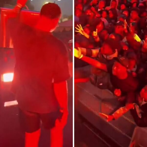 Young Ellens gooit PlayStation 5 in publiek tijdens show op Kwaku