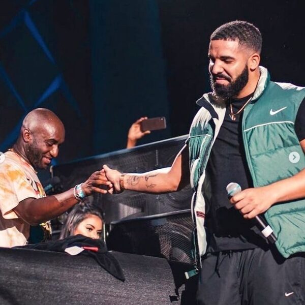 Drake laat tattoo van Virgil Abloh zetten