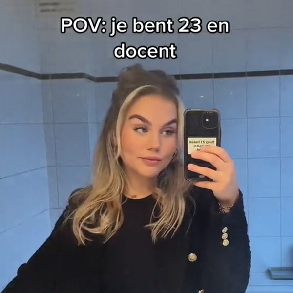Docent Marit (23) wordt regelmatig aangezien voor leerling: "Ze vragen om mijn snap"