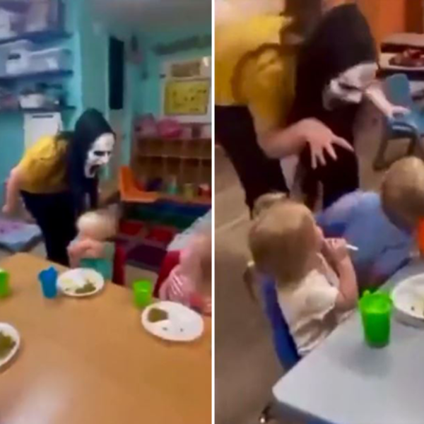 Medewerkers kinderdagverblijf aangeklaagd voor bang maken met 'Scream'-masker