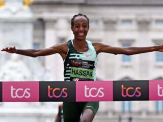 Sifan Hassan wint debuutmarathon in Londen
