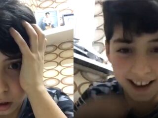 Jong talentje Savio (10) wordt verrast door de hele rapgame