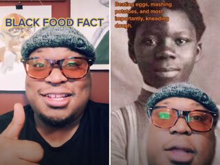 Deze vrolijke voedselhistoricus geeft TikTok-les over 'black food'