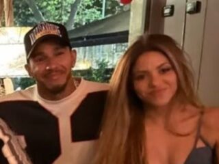 'Shakira en Lewis Hamilton met elkaar aan het daten'