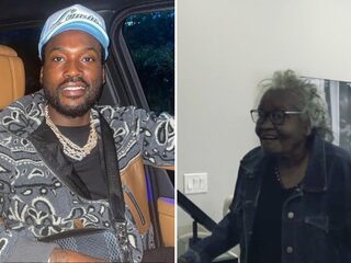 Meek Mill deelt video van hoe hij zijn oma verrast met nieuwe crib