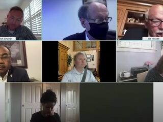 Amerikaanse senator gebruikt neppe Zoom-achtergrond tijdens autorijden