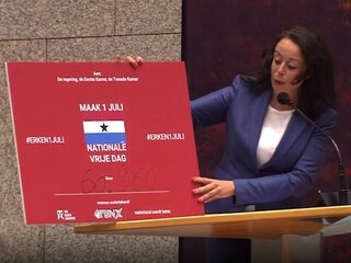 Twee moties over Keti Koti ingediend in de Tweede Kamer