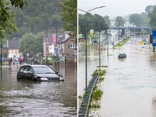 Ravage door noodweer in Limburg, dodental loopt op in België en Duitsland