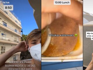 Loek zat vast in een coronahotel: "Ik viel 4 kilo af in 12 dagen"