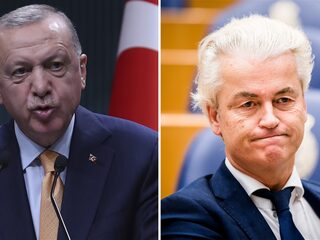 Turkse president Erdogan doet aangifte tegen Wilders om spotprent