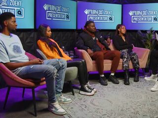 Fernando maakt bekend wie de winnaar is van FunX Zoekt Presentator