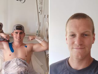 Zaadbalkanker op je 17e: "Het kwam uit het niets, ik had nooit ergens last van"