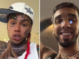6ix9ine en Anuel AA verwikkeld in ruzie: "Je bent een pedofiel"