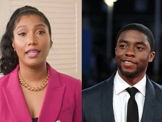 Simone Boseman eert Chadwick in emotionele speech