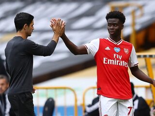 Arsenal-trainer Arteta over Saka: "Het komt wel goed met hem"