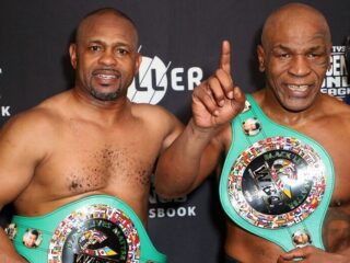 Mike Tyson en Roy Jones Jr. eindigen in gelijkspel