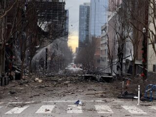 Gesproken boodschap uit kampeerauto kondigde explosie aan in Nashville