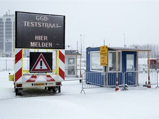 Code rood: teststraten en sommige scholen dicht