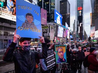 Protest in Chicago tegen politiegeweld vanwege doodschieten 13-jarige jongen