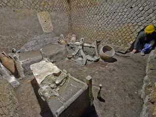 Blootgelegde kamer in Pompeï toont leefomstandigheden tot slaaf gemaakten