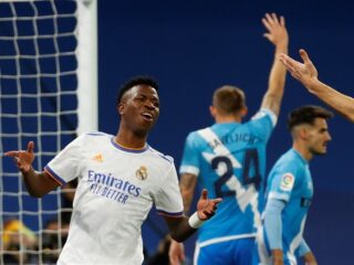 La Liga komt toch in actie wegens apengeluiden richting Real-aanvaller Vinícius