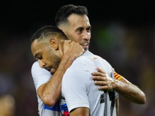 FC Barcelona-spits Aubameyang gewelddadig beroofd in eigen huis