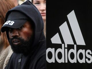 Ye draagt ondanks beëindiging samenwerking nog steeds Adidas