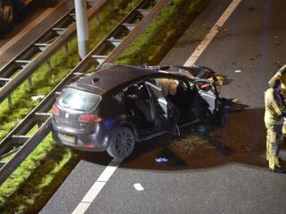 Twee inzittenden van spookrijdende auto waren bekend bij de politie