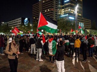 Demonstraties in Rotterdam, Den Haag en Amsterdam na ziekenhuisaanval in Gaza