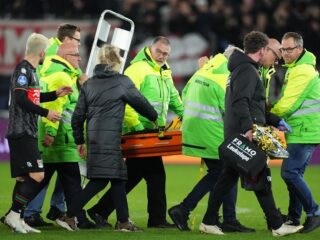 Spits NEC Bas Dost maakt het goed, restant wedstrijd wordt mogelijk niet uitgespeeld