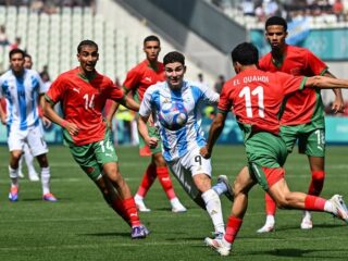 Marokko plaatst zich voor kwartfinale tegen VS op Olympische Spelen