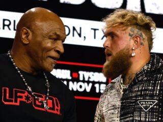 Mike Tyson zet beschamende tatoeage als hij verliest van Jake Paul