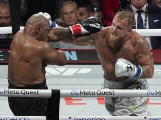 Jake Paul wint van Mike Tyson in groots gevecht
