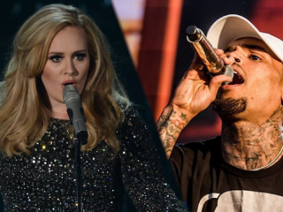 Twitter ontploft na geruchten over Adele en Chris Brown