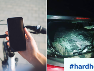 Appende fietser knalt tegen politieauto: "Nu snap ik waarom jullie daarvoor bekeuren"