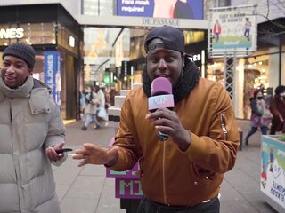 Shaquille checkt of er talentvolle rappers en zangers zijn in Den Haag