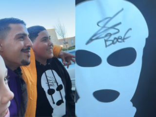 Boef verrast fans met persoonlijke fastfoodbezorging: "Eet smakelijk jongens!"