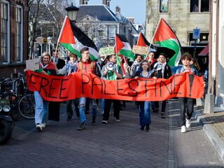 Studenten tegen Israëlische apartheid: "Palestijnse mensenrechten staan niet ter discussie"