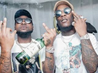 Davido en Burna Boy belandden in gevecht in Ghanese nachtclub